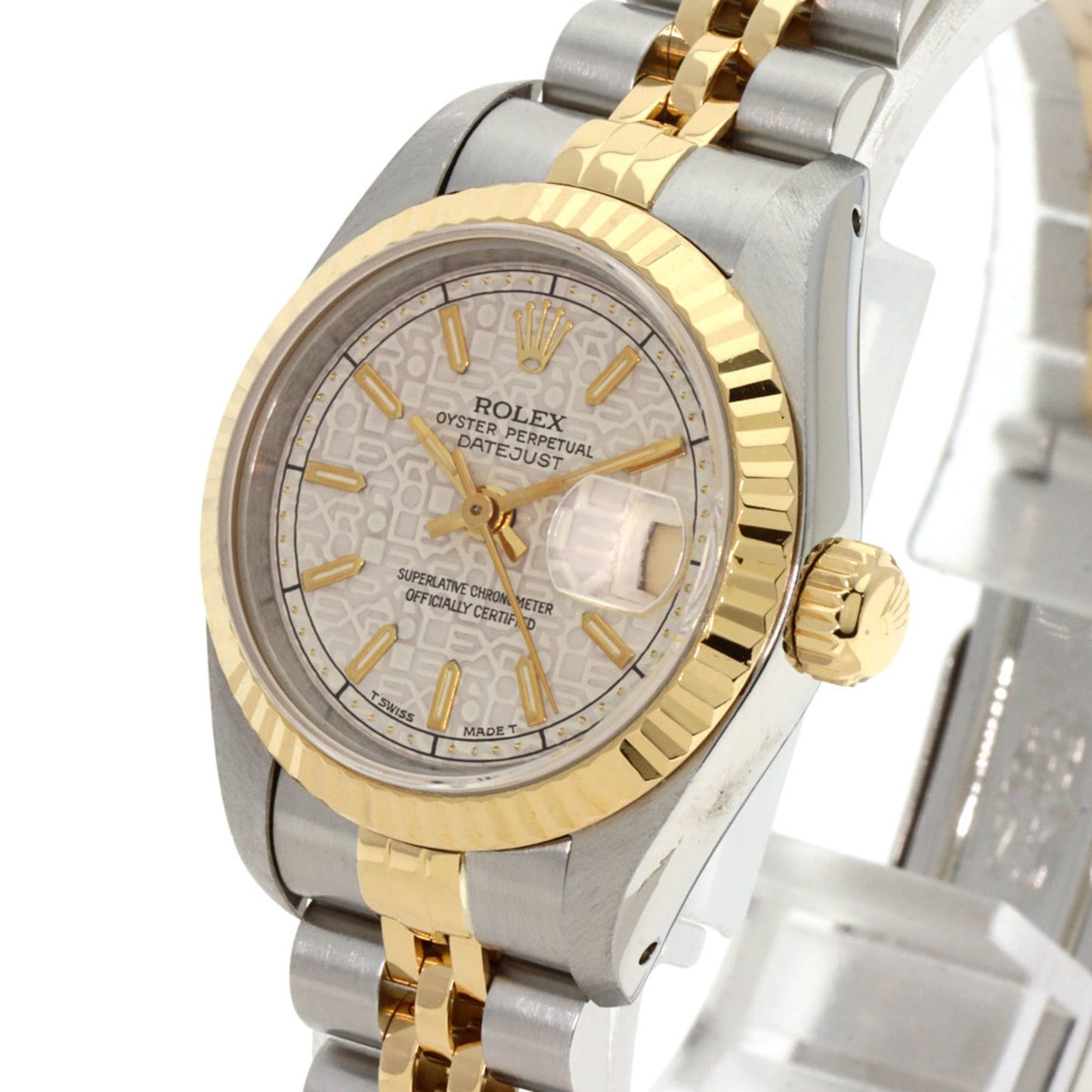 Rolex 69173 Datejust Watch Stainless Steel SSxK18YG Ladies ROLEX