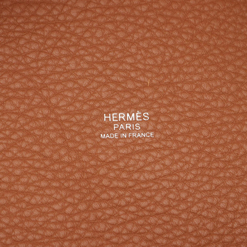 Hermes Picotin Lock PM Handbag, Leather, Taurillon Clemence Women's, Brown — New - Store Return