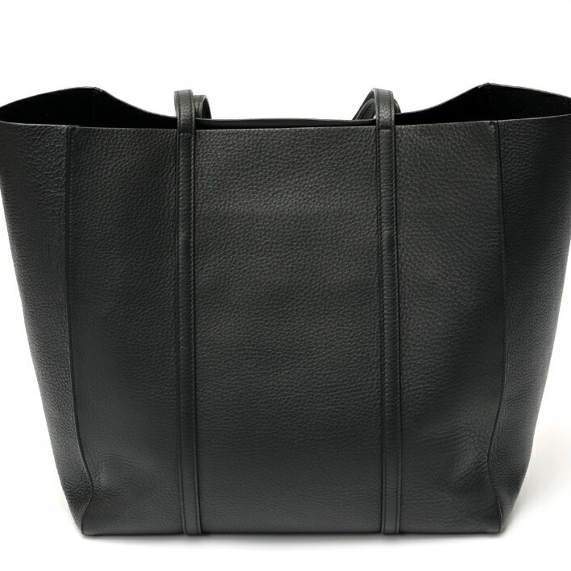 BALENCIAGA Everyday Tote S 551812 Leather Black E-158609