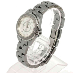 Chanel J12 Chromatic 29mm H3401 Women's Watch, Date, 8 Diamonds, Silver, Quartz Watch — Very Good