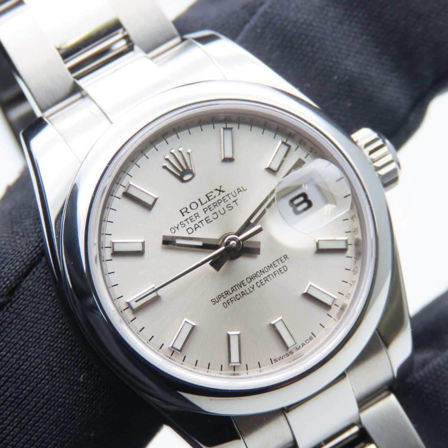 Rolex Datejust 179160 Stainless Steel Watch, Silver Dial, Z-Number, Roulette, Women's