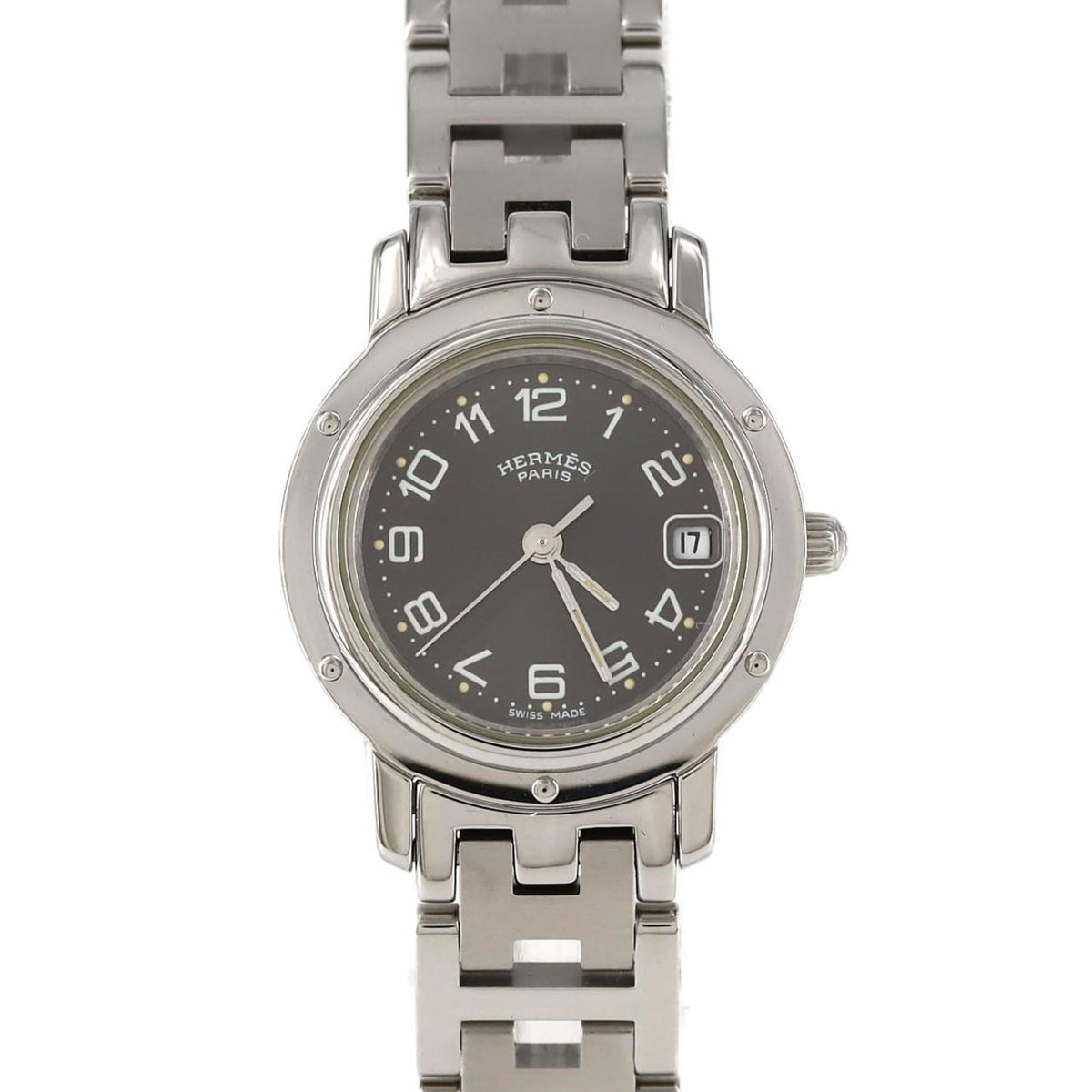 Hermès Clipper CL4.210 Stainless Steel Quartz Watch — Very Good