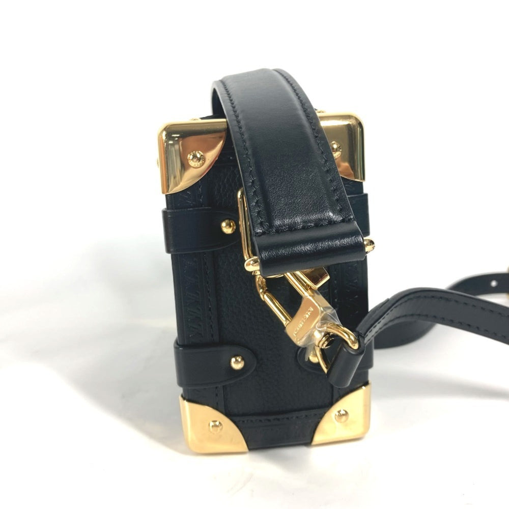 LOUIS VUITTON M23817 Clutch Bag Pouch Side Trunk PM 3WAY Shoulder Handbag Women's Noir Black D-240904-4 — Like New