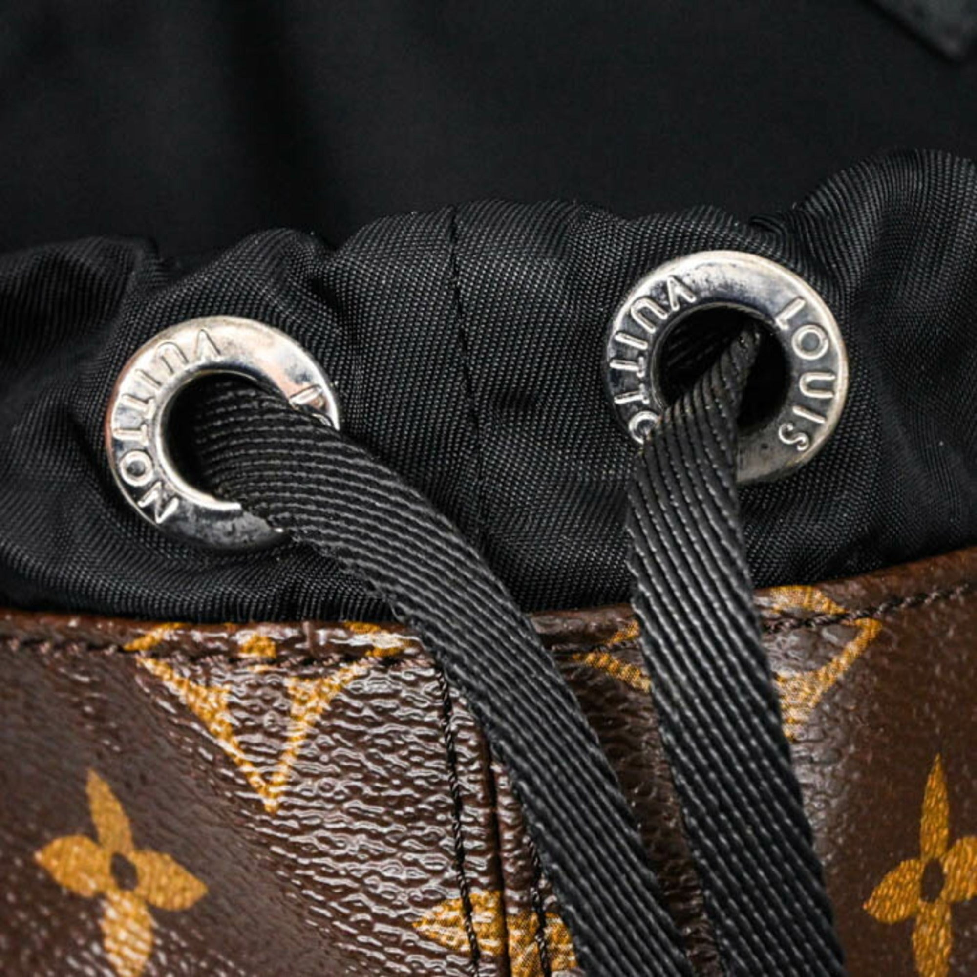 LOUIS VUITTON Louis Vuitton Monogram Macassar Cabas Light Tote Bag Canvas Brown M43416 — Like New