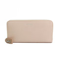 Saint Laurent 414680 Women's  Calfskin Long Wallet (bi-fold) Light Pink