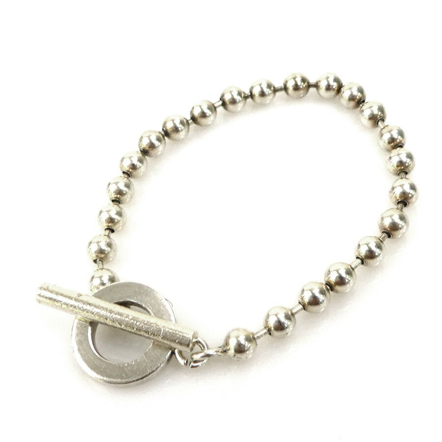 GUCCI Bracelet Silver 925 Men's Women's r10472a