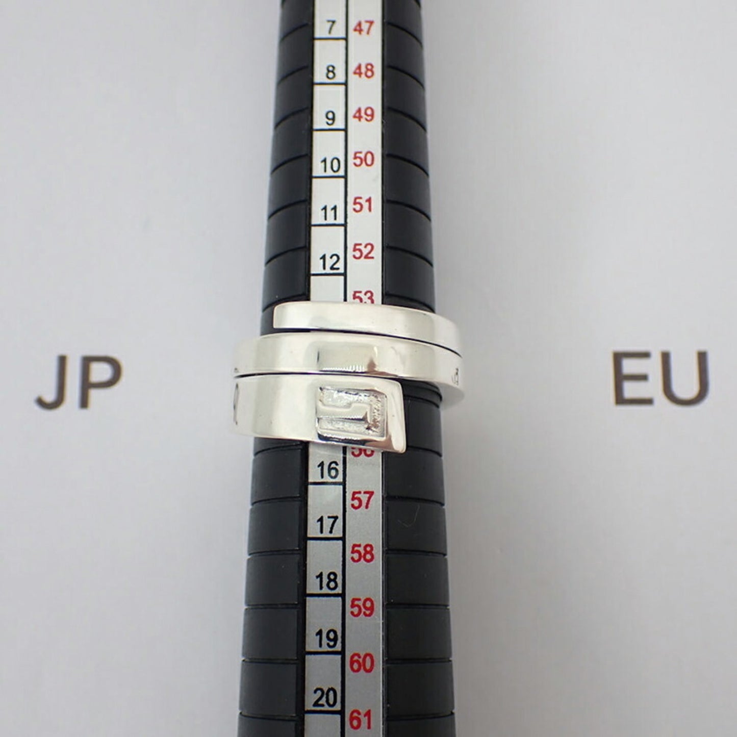 GUCCI 925 Spiral G Snake Ring, Size 13.5, j92-2