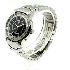 BVLGARI ST29S Solotempo Quartz Date Watch, Stainless Steel, Women's, Silver — Very Good