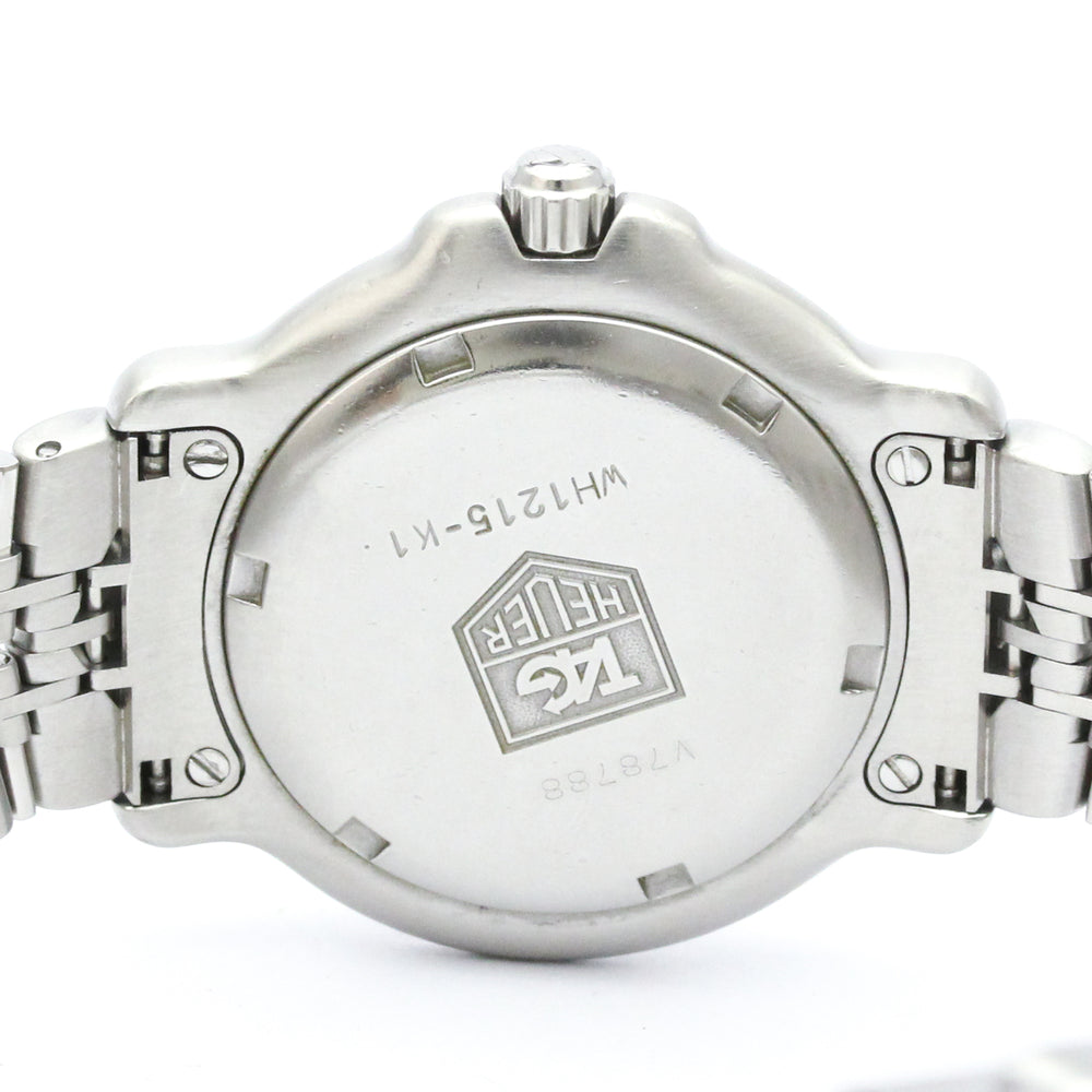 TAG HEUER 6000 Professional Quartz Mind Size Watch WH1215 Polished — Very Good