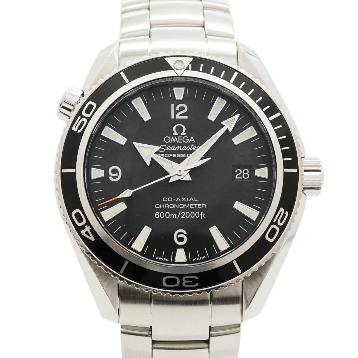 Omega Seamaster 600 Planet Ocean 2201.50 Black Dial Men's Watch — Good
