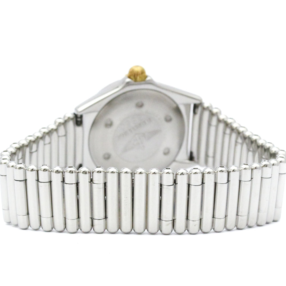 BREITLING Callistino 18K Gold Steel Quartz Ladies Watch B52043 Polished — Very Good