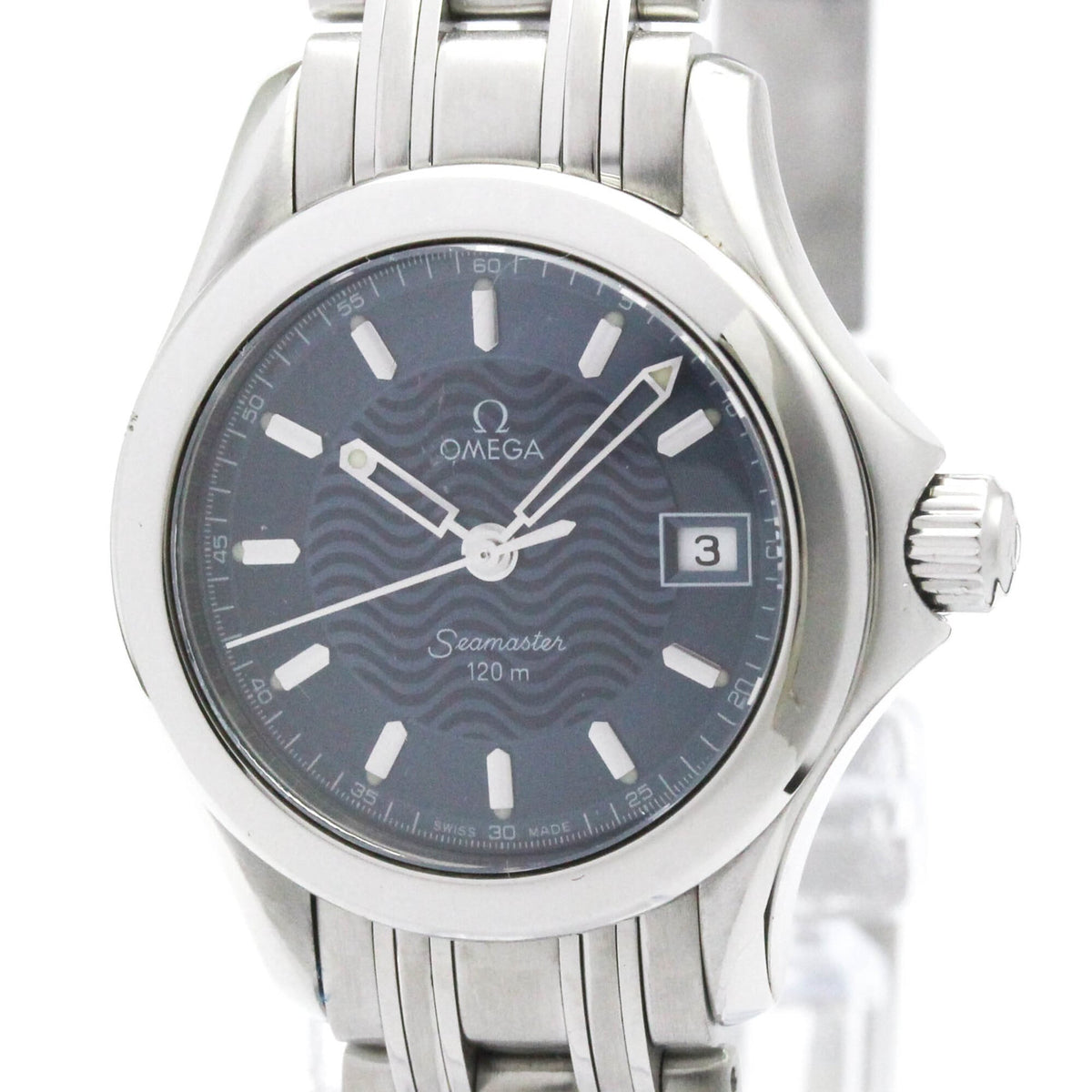 OMEGA Seamaster 120M Steel Quartz Ladies Watch 2581.81 Polished — Very Good