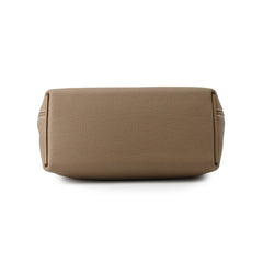 Hermes 24 29 Sac Etoupe Togo Swift Z stamp HERMES 2-way handbag — Like New