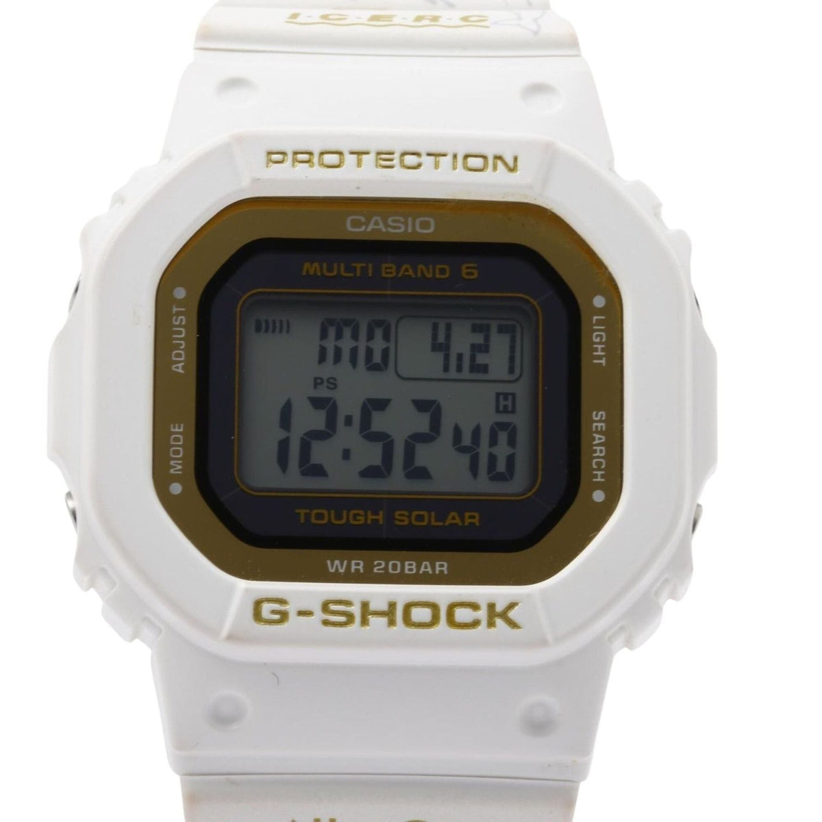 CASIO G-SHOCK Love The Sea And Earth GMD-W5601K-7JR White Men's/Women's Watch ICERC Japan Solar — Good