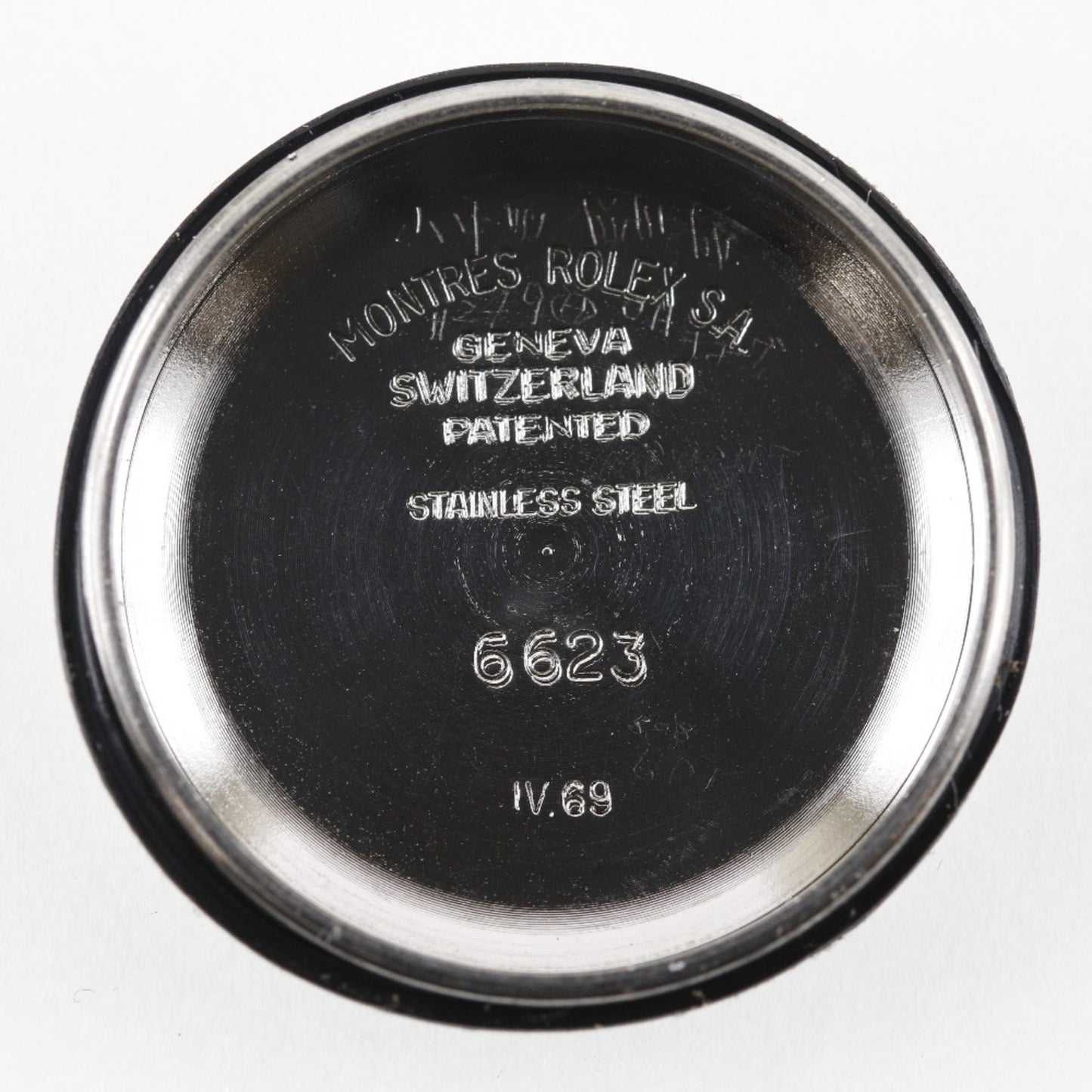 Rolex Lady Date Watch No. 7 6517 Stainless Steel Automatic Winding Silver Dial Ladies I220823041