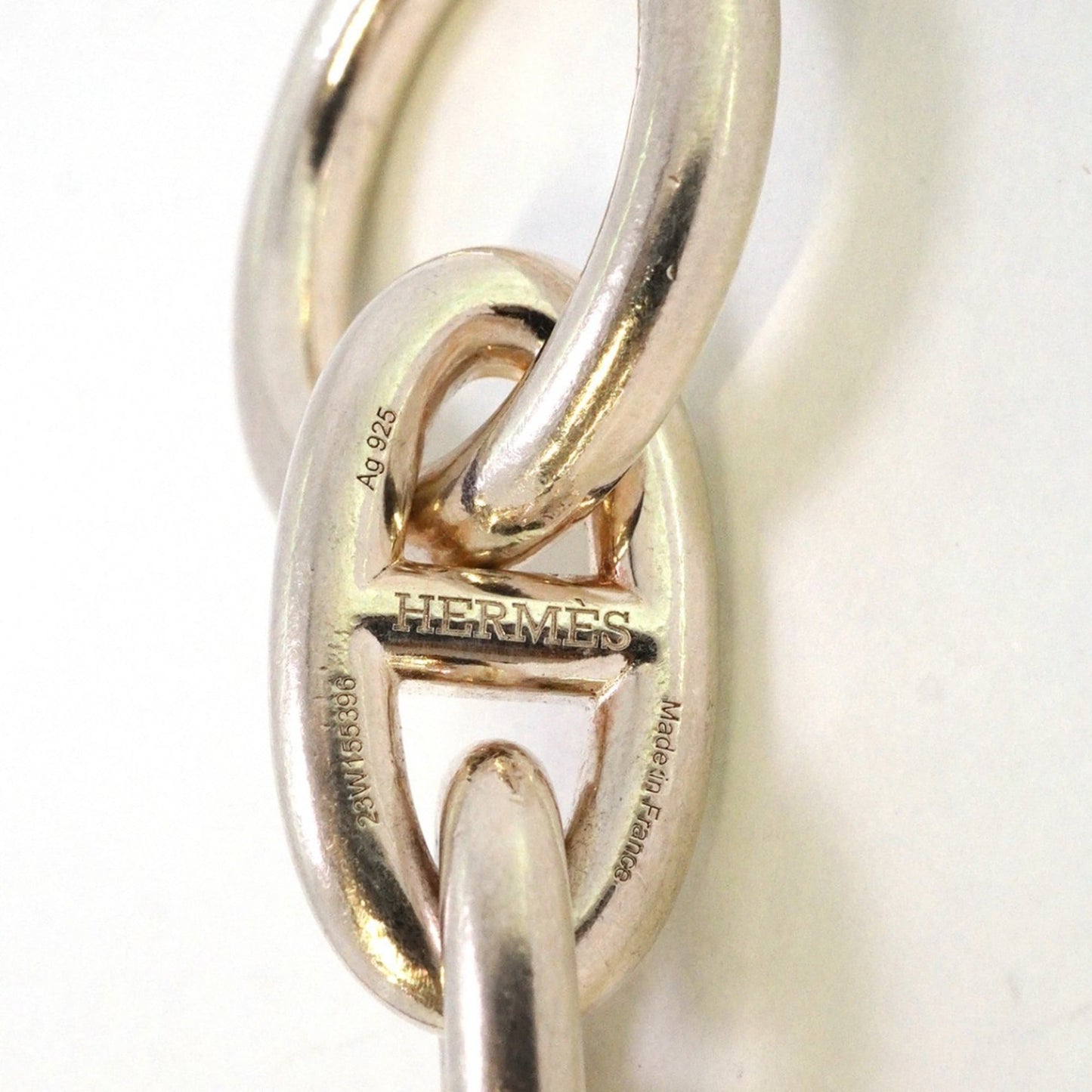 Hermes Hermès Chaine d'Ancre GM Bracelet, 15 links, 925 silver, for men and women