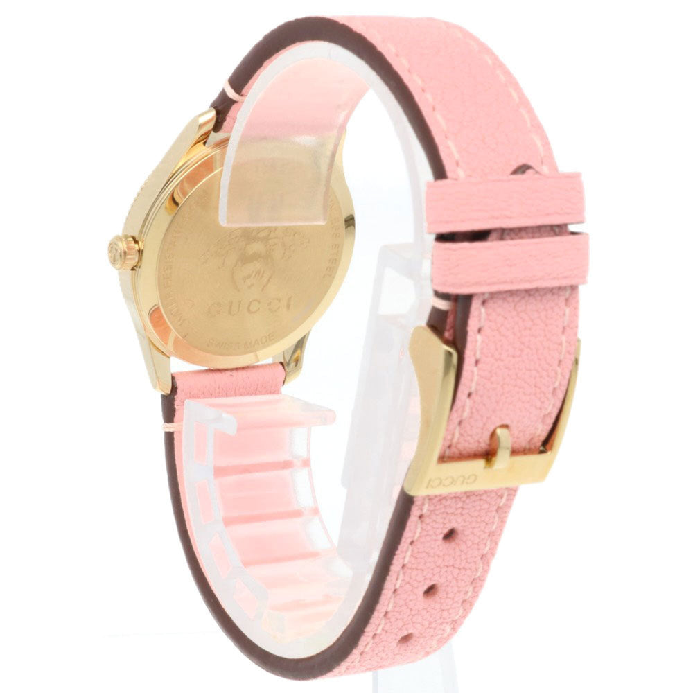 Gucci G-Timeless Watch, GP 126.5 Quartz, Ladies, Used, Bee — Very Good