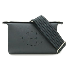 HERMES Hermes Vide Poche H Evelyne Shoulder Bag Togo Gris Misty Grey W Stamp — New - Store Return