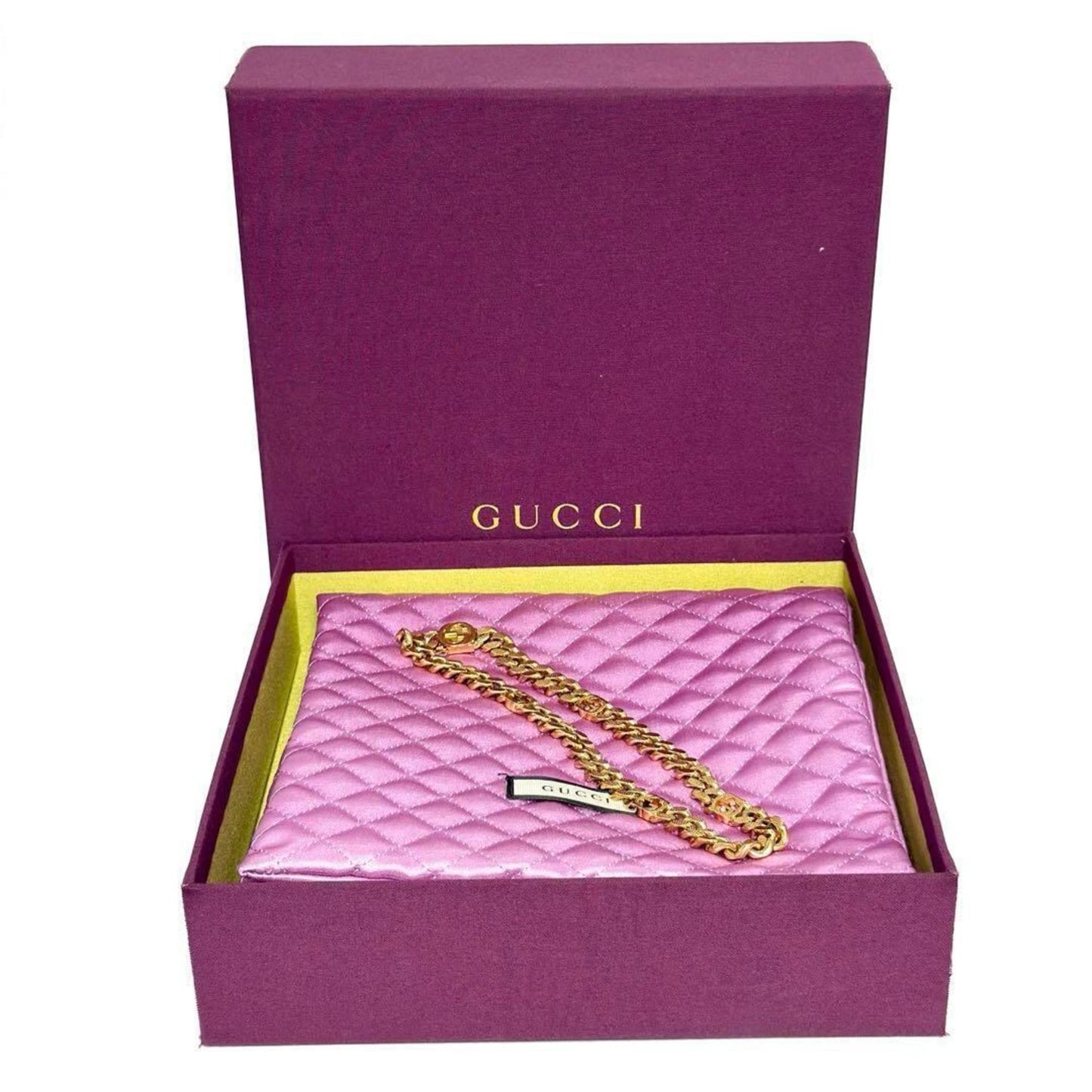 Gucci Women's Interlocking Gormet Chain Necklace
