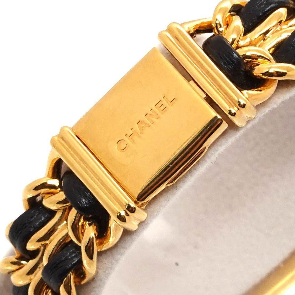 Chanel Premiere S-size H0001 Women's Watch Black Gold Quartz — Very Good