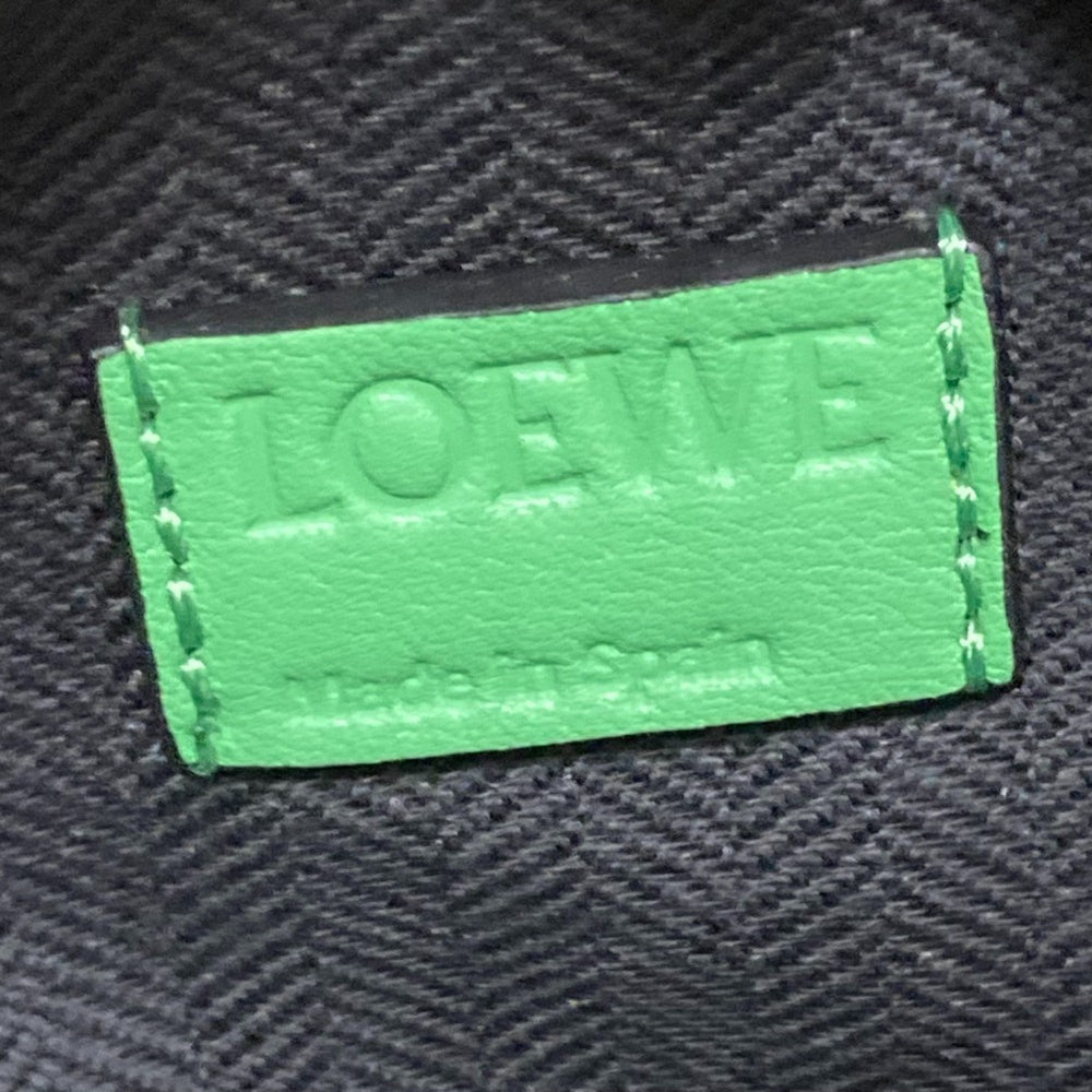 LOEWE PUZZLE MINI Bum Bag, Mini Body Bag/Shoulder B510U89X02, Green, Women's — Like New
