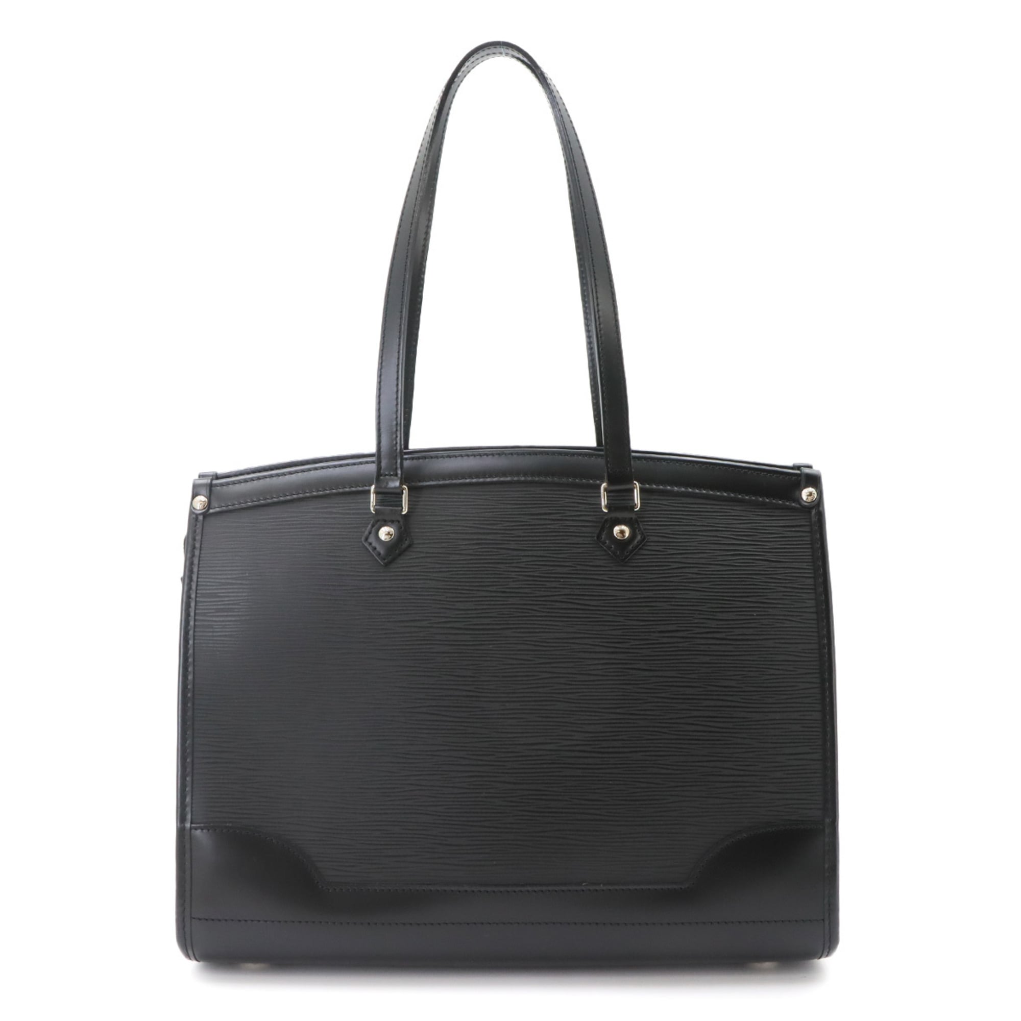 Louis Vuitton Madeleine GM Epi Leather Tote Handbag, Noir Black (M59342), Silver Hardware — New - Store Return