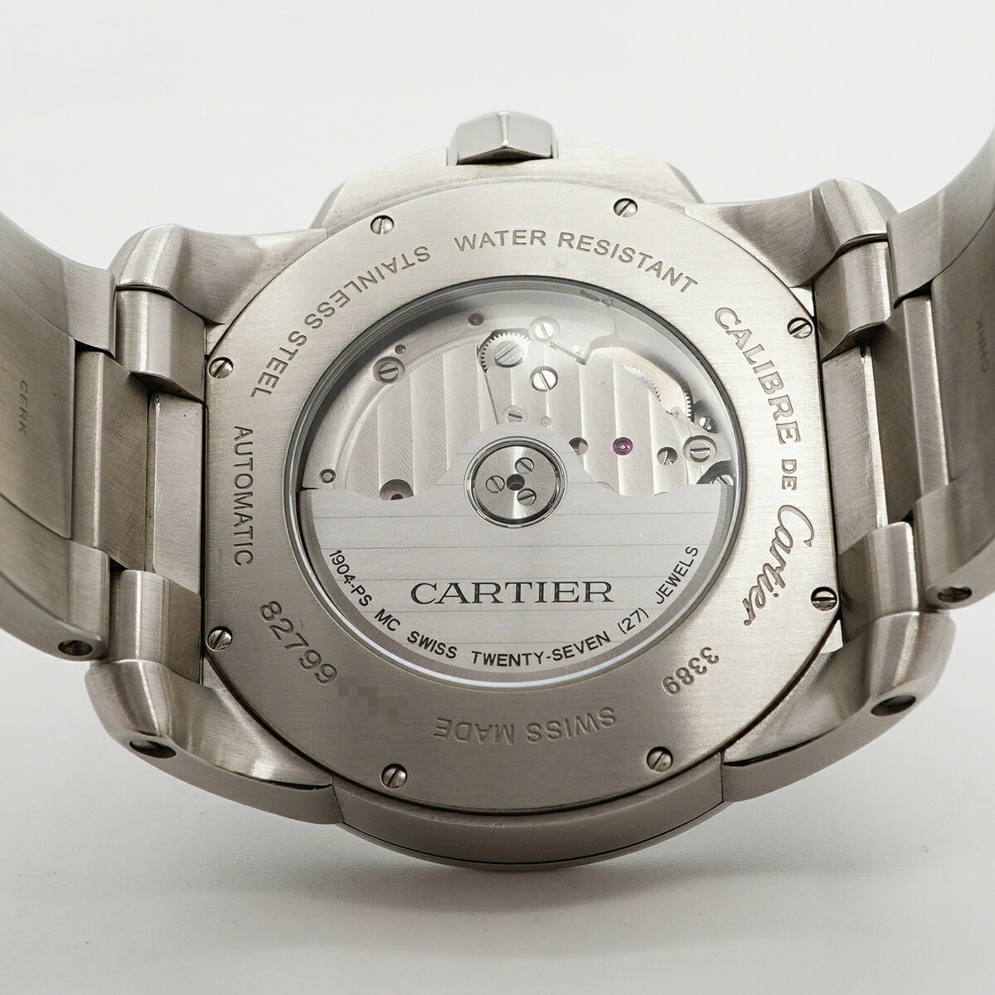 Cartier Calibre W7100015 Silver Dial Men's Watch — Good