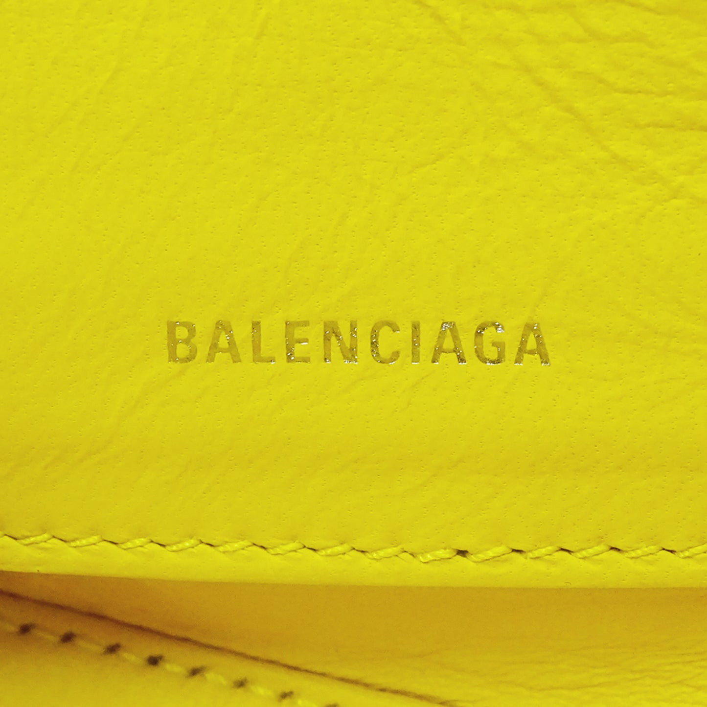 Balenciaga BALENCIAGA Women's Designer Clutch Bag/Second Handbag Leather Light Blue 476976 Triangle