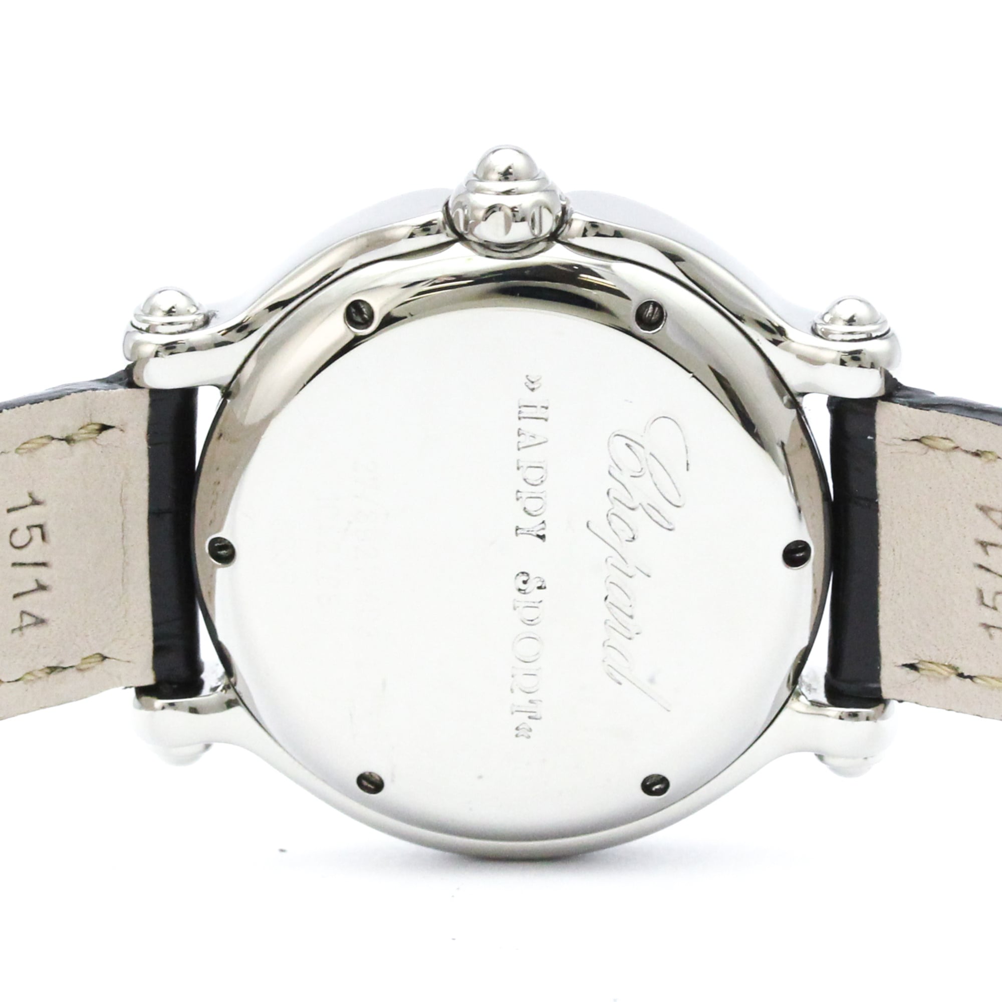 CHOPARD Happy Sport Fish Diamond MOP Dial Watch 27/8921-403 Polished — Very Good