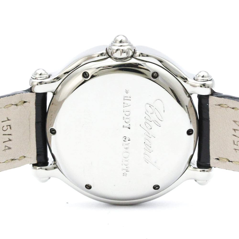 CHOPARD Happy Sport Fish Diamond MOP Dial Watch 27/8921-403 Polished — Very Good