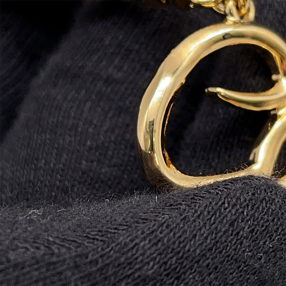 Chanel Necklace I LOVE COCO Coco Mark Rhinestone I24 S ABD430 CHANEL Long NECKLACE — Like New