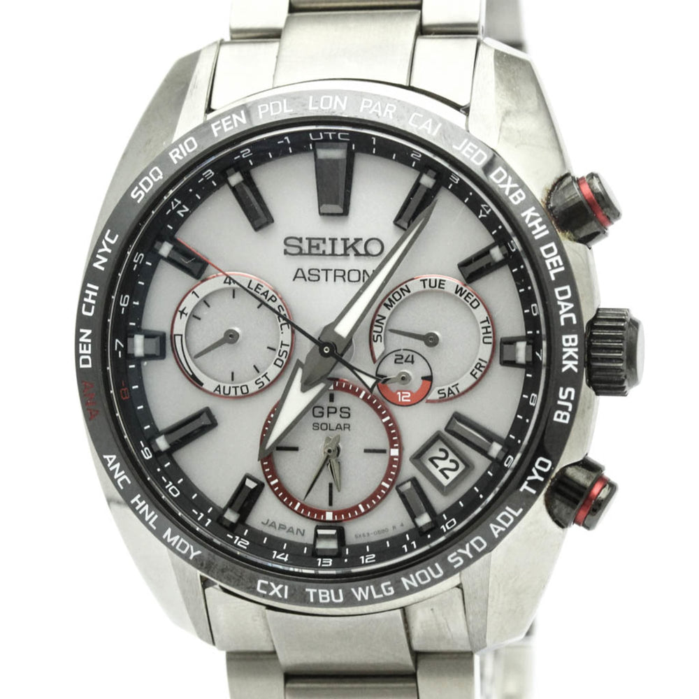 SEIKO Astron Otani Shohei LTD Edition Radio Solar GPS Mens Watch SBXC081(5X53-0BE0) — Good