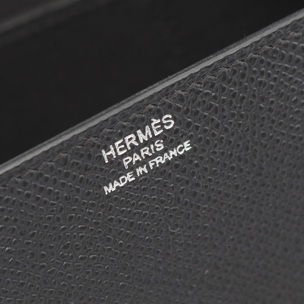 Hermes Della Cavalleria Mini Shoulder Bag/Handbag, Leather (Veau Epsom), Women's, Black — New - Store Return