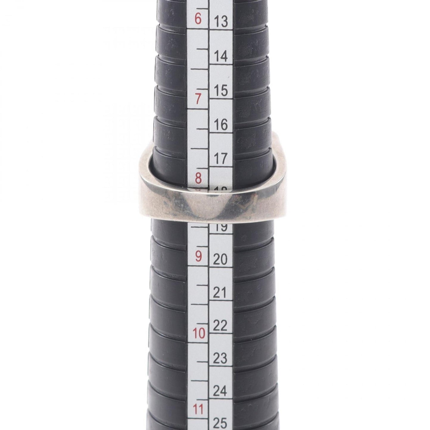 Celine San Onofre Chunky Triomphe Ring in Stainless Steel, Silver, for Women