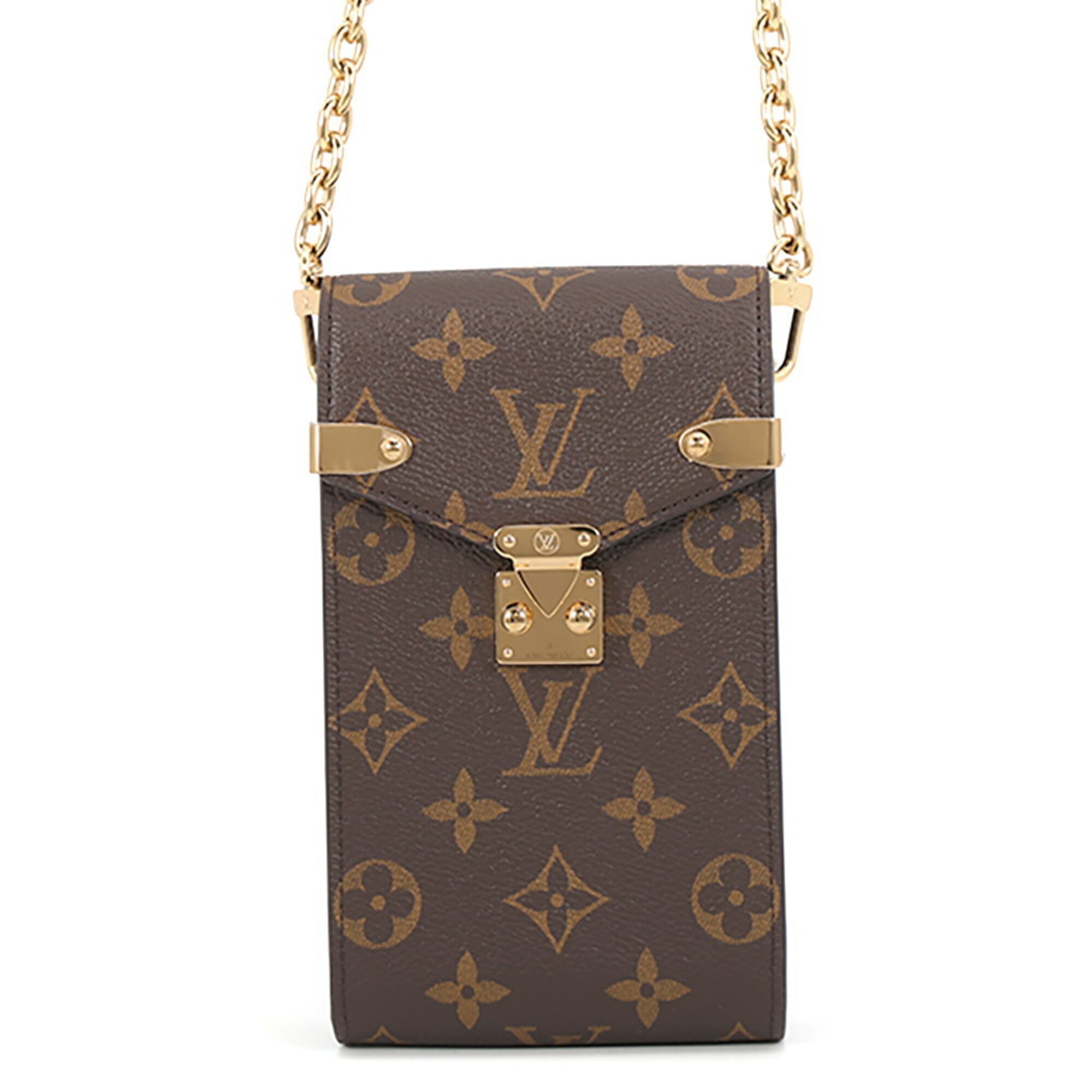 Louis Vuitton Chain Phone Pouch Monogram Metis M13572 LOUIS VUITTON Handbag Pochette — Like New