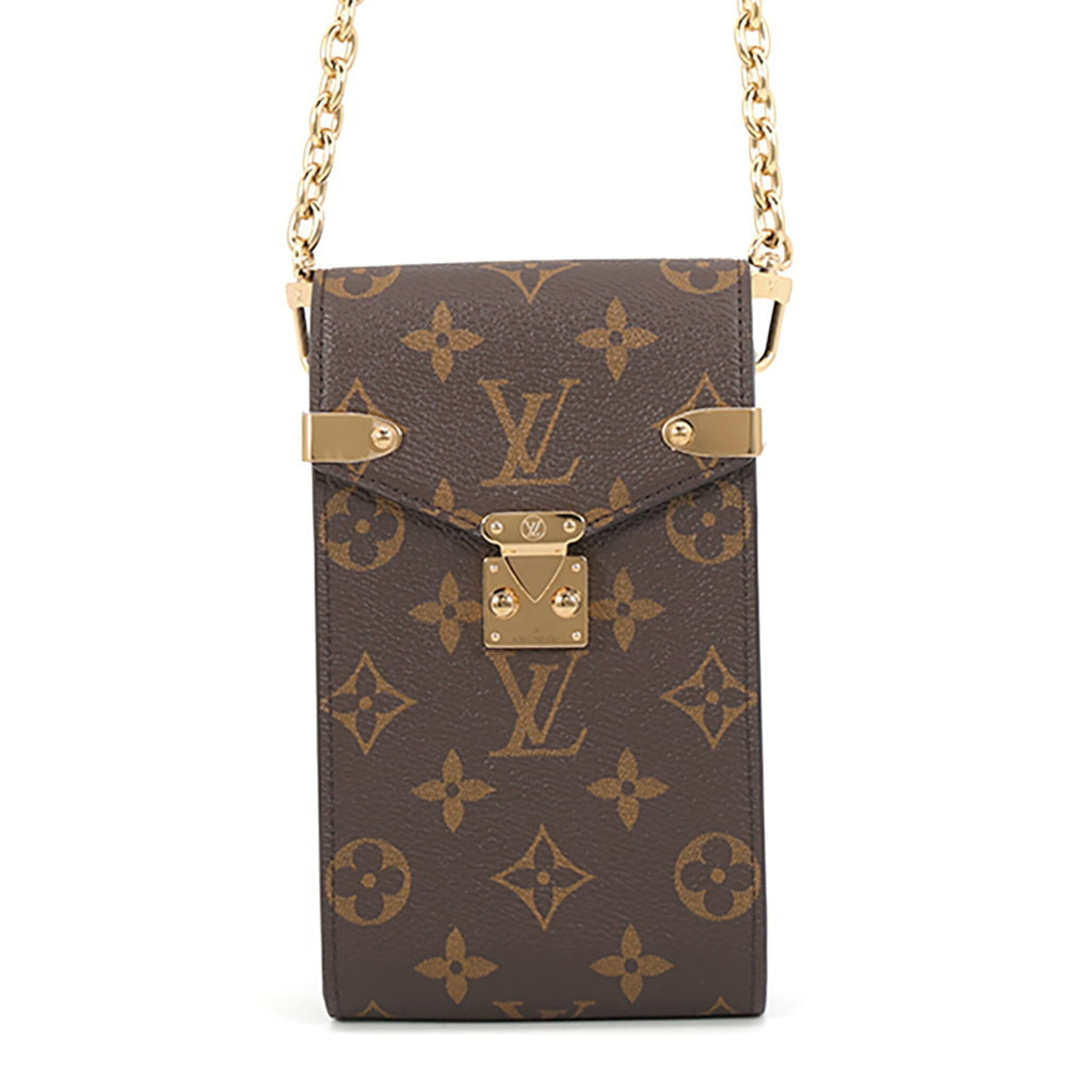 Louis Vuitton Chain Phone Pouch Monogram Metis M13572 LOUIS VUITTON Handbag Pochette — Like New