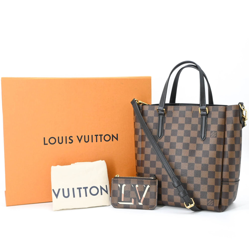 LOUIS VUITTON Damier Belmont NV BB Handbag Shoulder Bag for Women, Brown N60348 — Like New