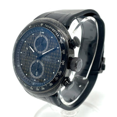 ORIS 7611 Chronograph TT3 CHRONOGRAPH BLACK Automatic Watch with Titanium/Rubber Strap, Men's, Black — Good