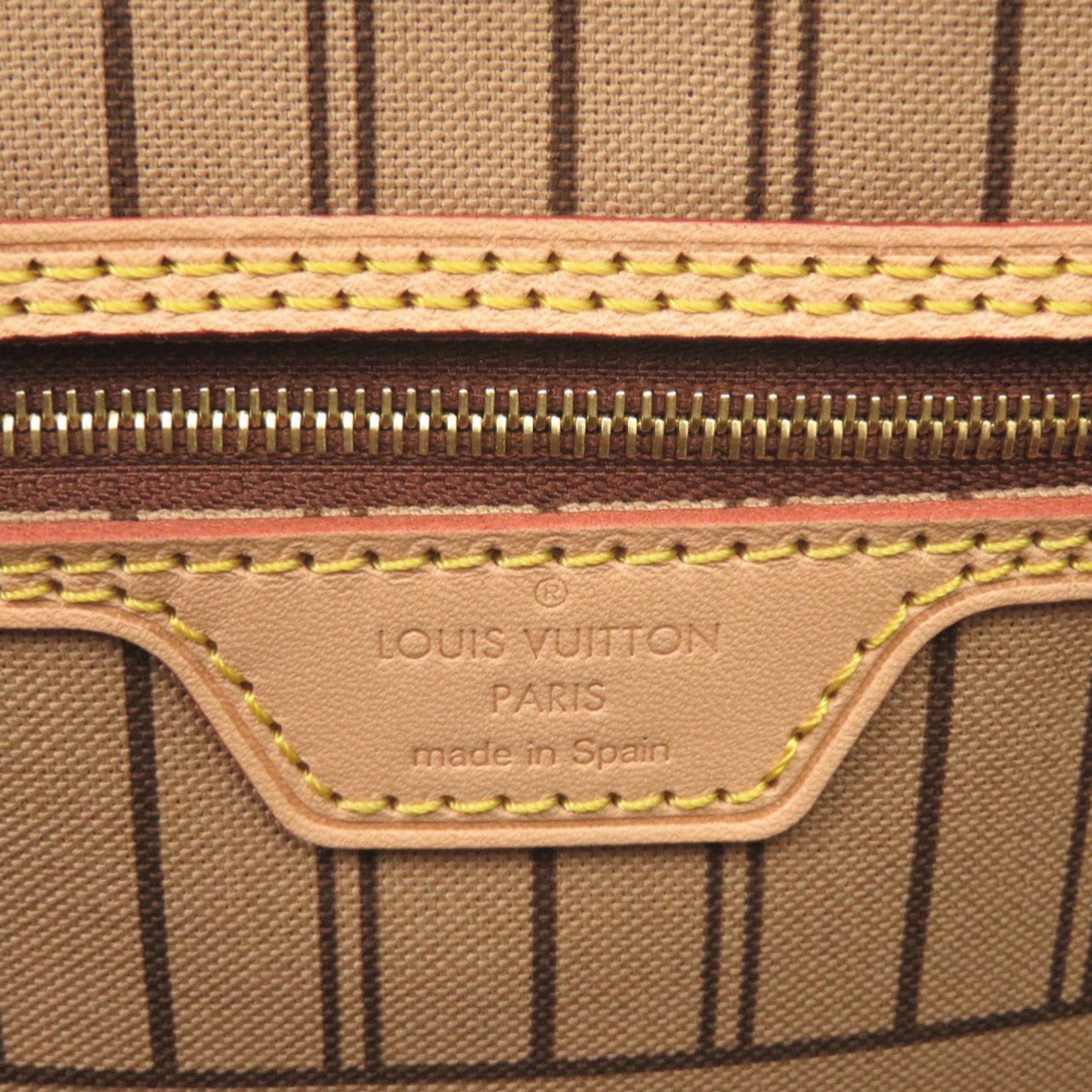 Unused Louis Vuitton Neverfull MM Monogram M46975 IC Brown Tote Bag LV 0975 — Like New