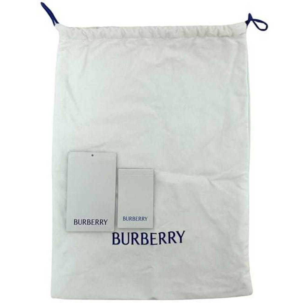 Burberry Shoulder Bag ec-24877 Black Classic Check 8097636 Unused Canvas Leather Crossbody with Pattern and Patch, Smartphone Pochette — Like New