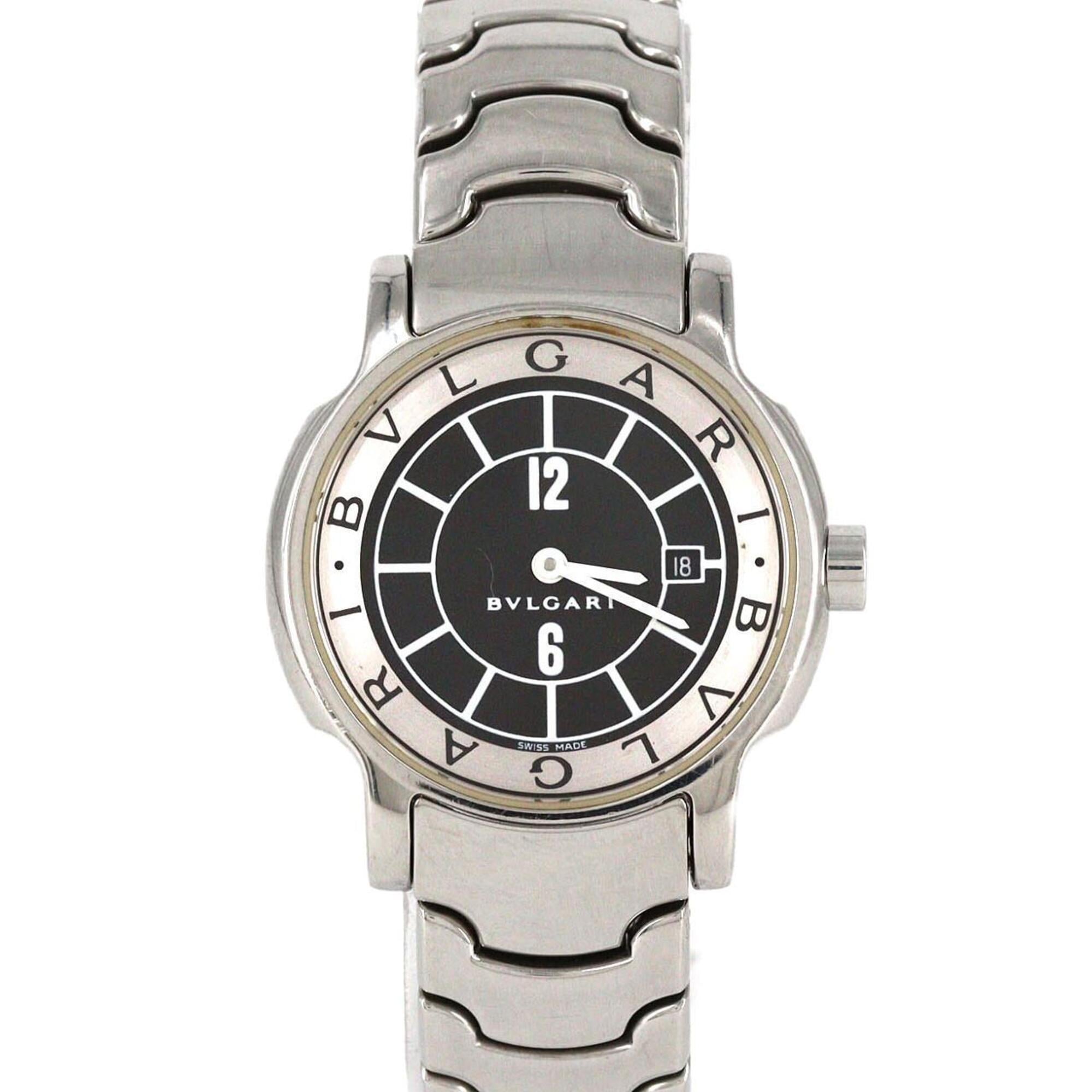Bulgari Solotempo ST29S ST29BSSD Stainless Steel Quartz Watch — Good
