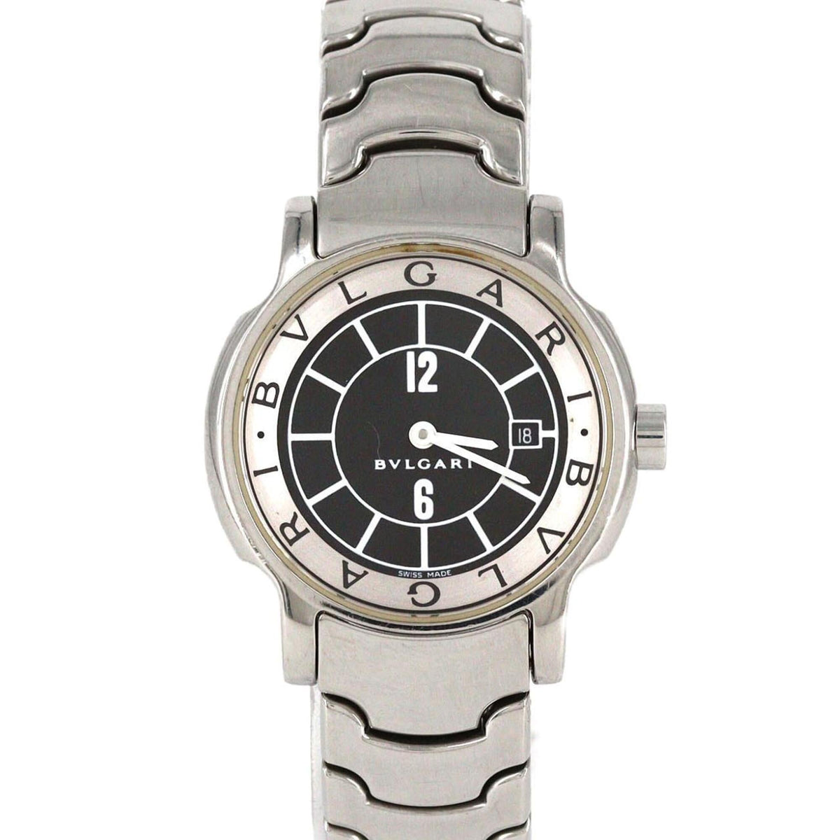 Bulgari Solotempo ST29S ST29BSSD Stainless Steel Quartz Watch — Good