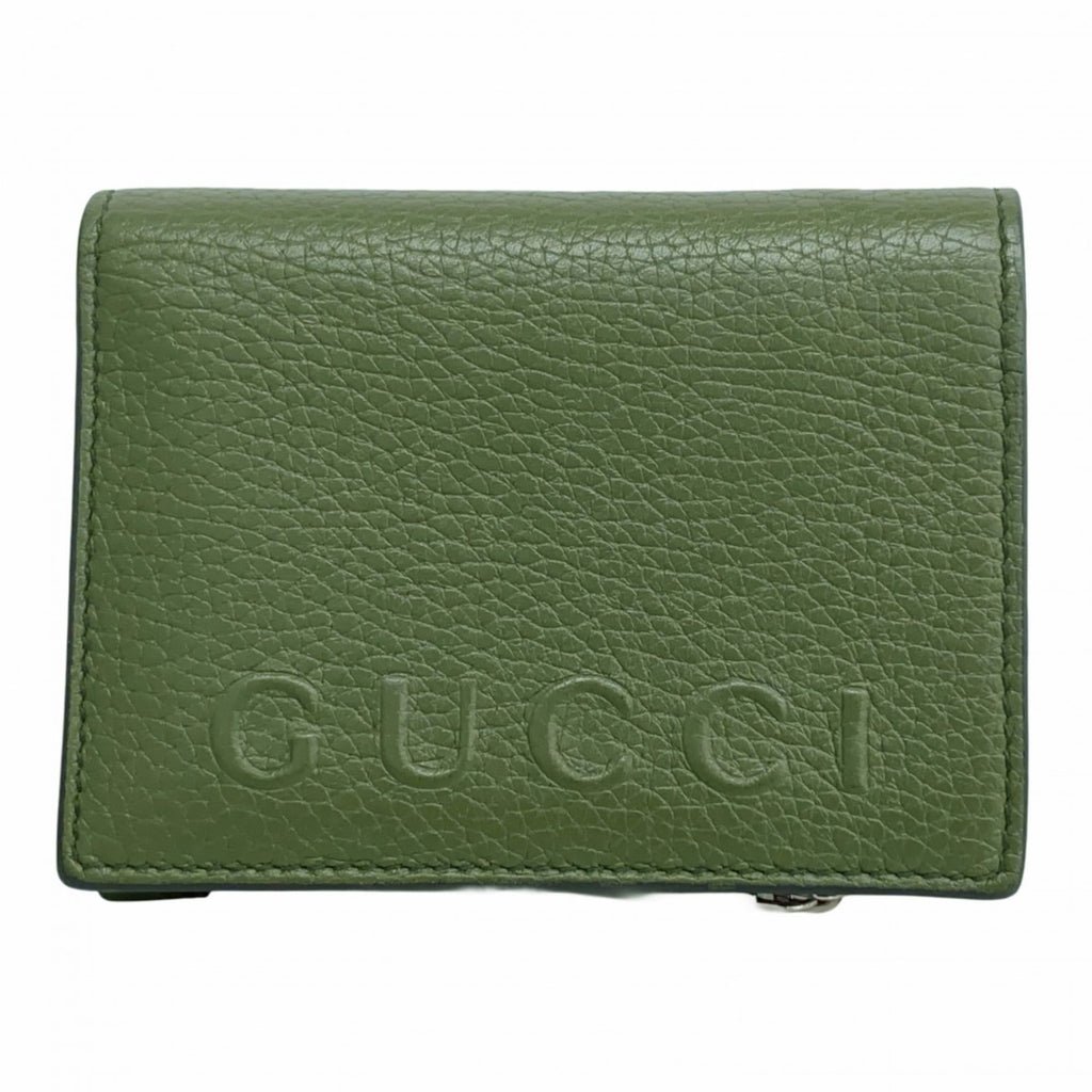 Gucci Men's Khaki Leather Wallet 835076