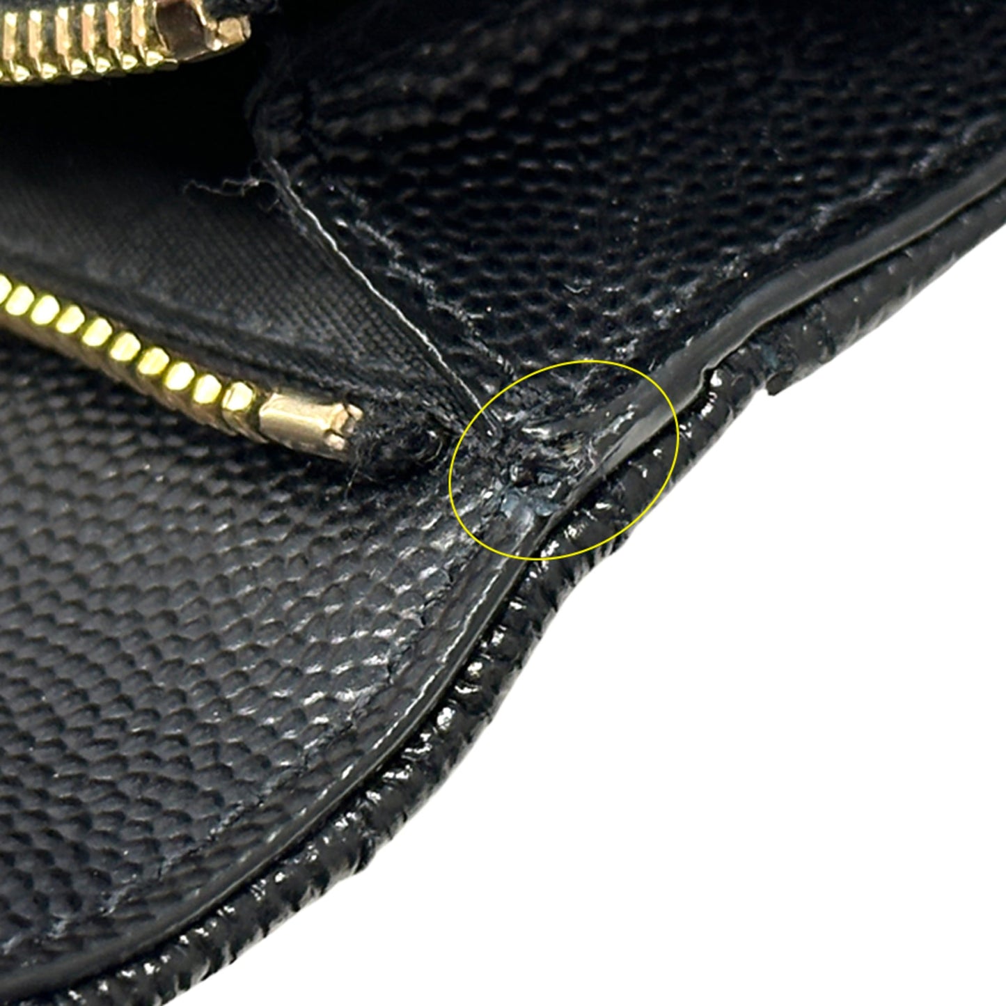 Saint Laurent SAINT LAURENT wallet women's brand trifold leather black gold hardware 403943 compact quilted mini