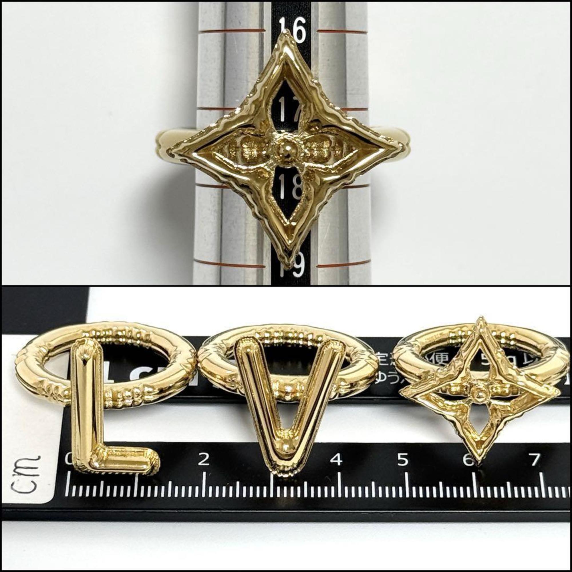 Louis Vuitton LV Balloon Set of 3 Rings — New - Store Return