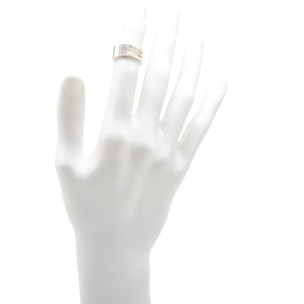 Gucci Cutout G Ring #7 SV925 Silver Women's GUCCI