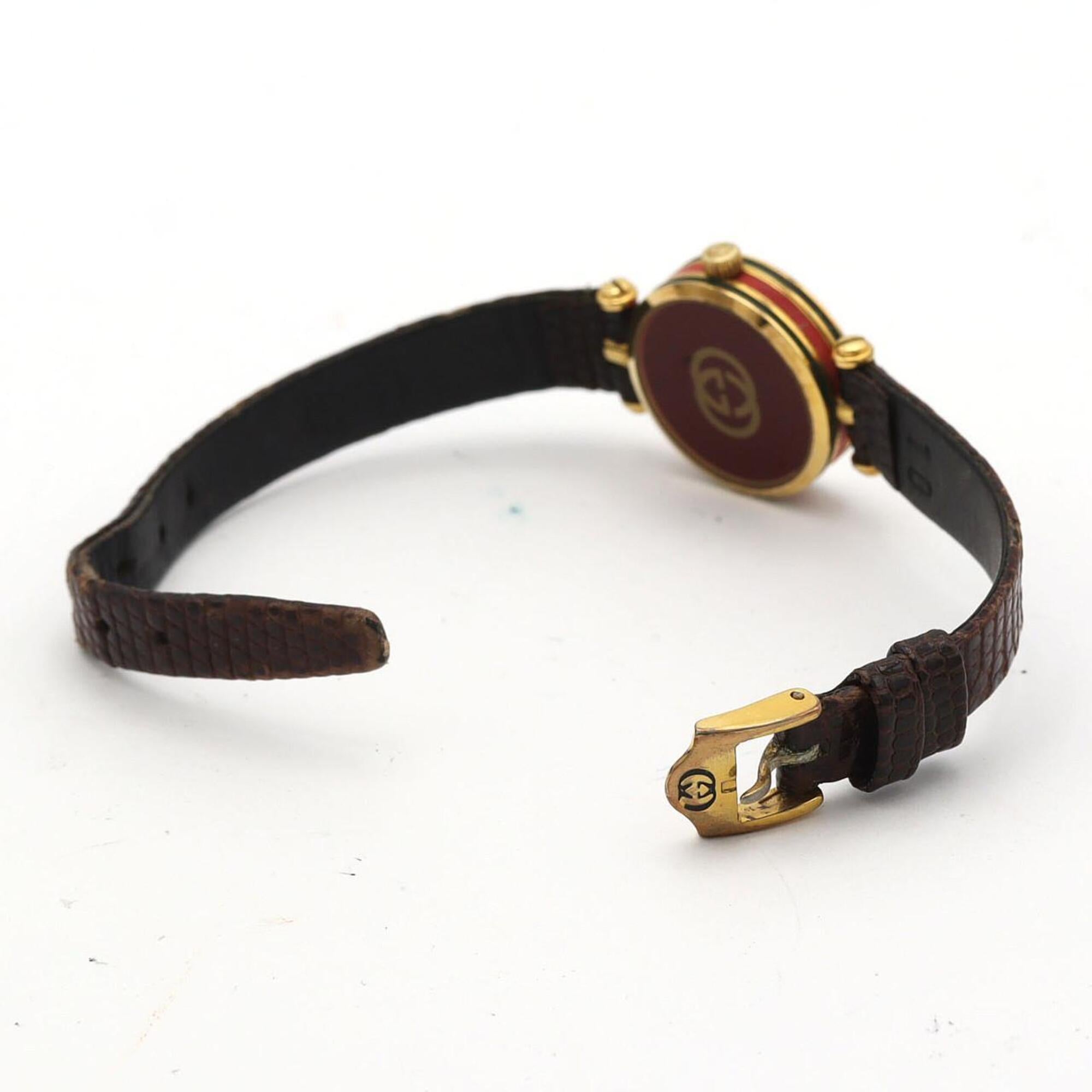 Gucci Sherry Line GP Quartz Watch — Good