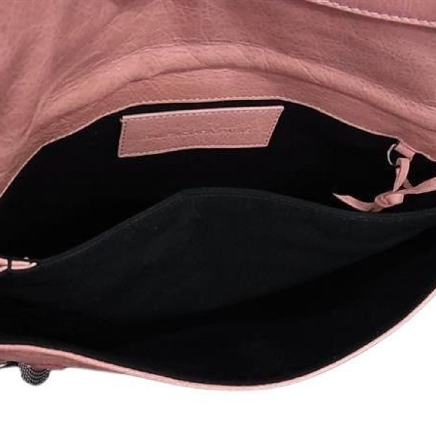 BALENCIAGA Giant Envelope Clutch Bag 186182 Pink Leather Women's