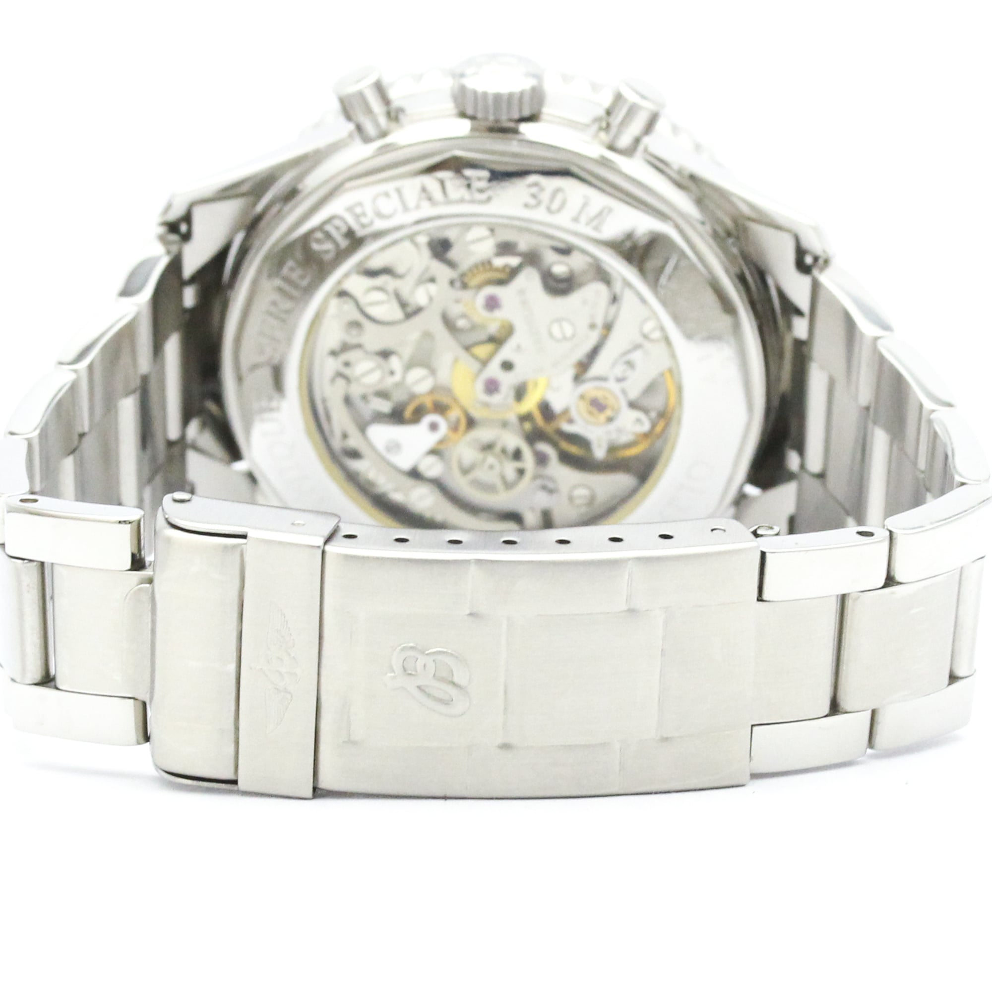 BREITLING Navitimer Mechanic Limited Edition Mens Watch A11022 Polished — Very Good