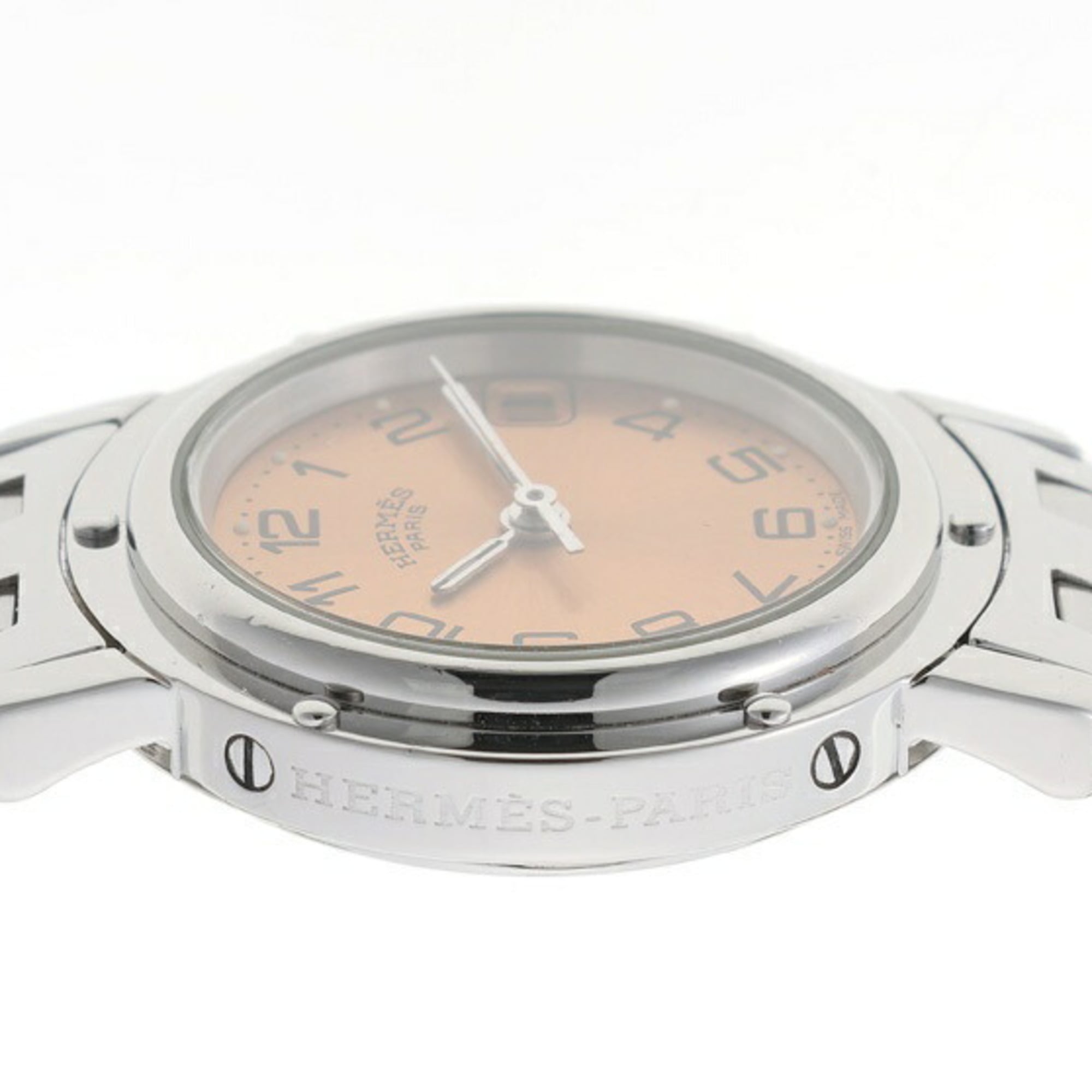 Hermes Clipper CL4.210 Pink Quartz Watch — Good